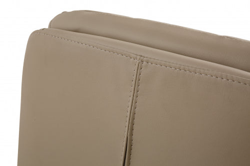 Arnhem Cream Faux Leather Dining Chairs In Pair