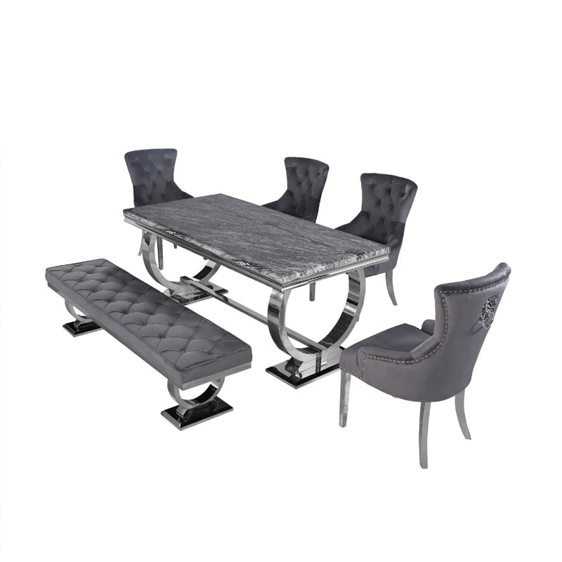 arriana-marble-dining-table-in-light-grey-with-polished-stainless-steel-base-180cm-uk-furniture-one-shop-2