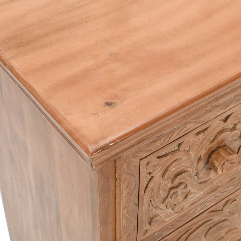 Artwork Mango Wood Chest Of 4 Drawers