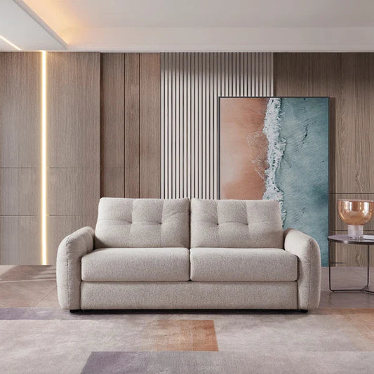 Athens 3 Seater Sofa Bed In Beige