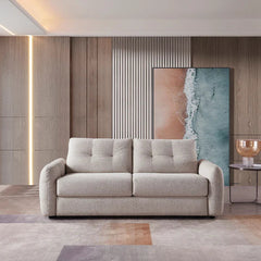 Athens 3 Seater Sofa Bed In Beige