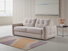 Athens 3 Seater Sofa Bed In Beige