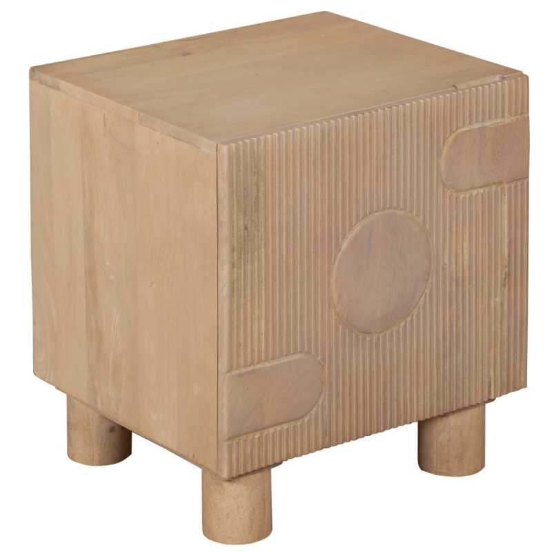 Austin Solid Wooden Bedside Table