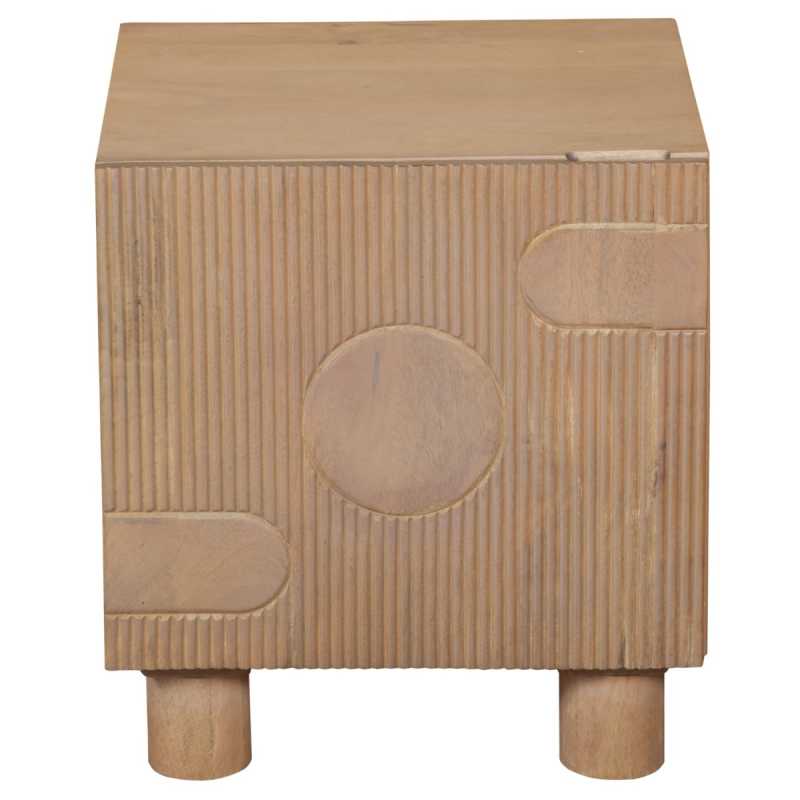 Austin Solid Wooden Bedside Table