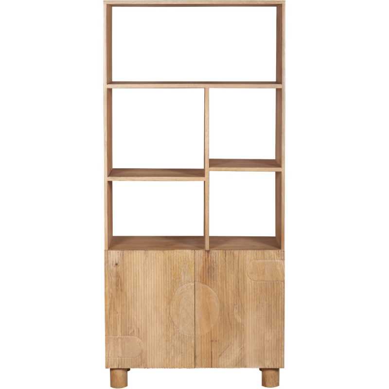 Austin Solid Wooden Tall Bookcase