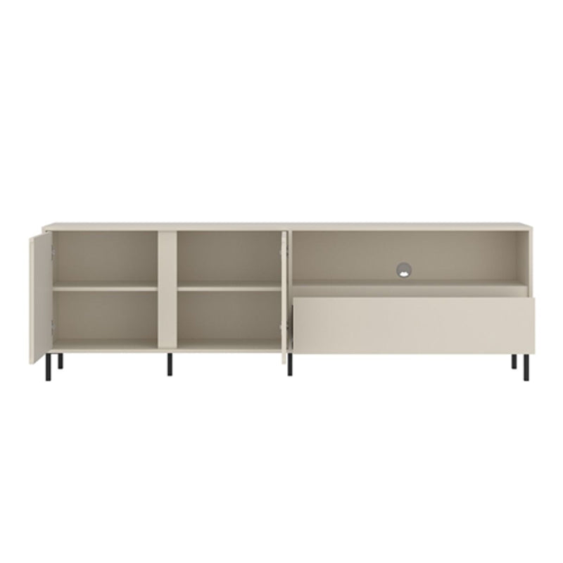 Avenale Wooden TV Stand 2 Door 1 Drawer in Cashmere - Furniture One Shop