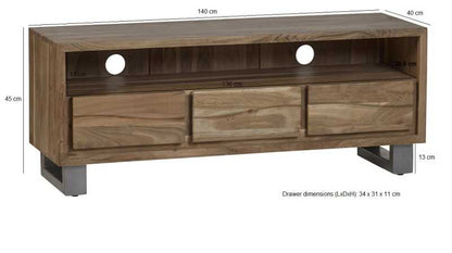 Baltic Live Edge TV Stand