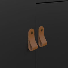 Barcelona Sideboard 2 Doors 1 Drawer in Matt Black - Furniture One Shop