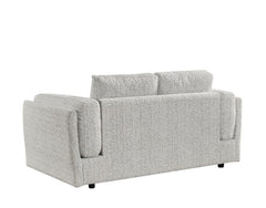 Bari 2 Seater Sofa In Grey Fabric