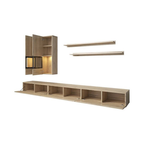 Baros Wooden TV Entertainment Unit in San Remo Oak