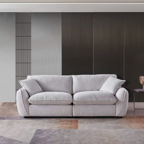 Berlin 2 Seater Sofa In Beige Fabric