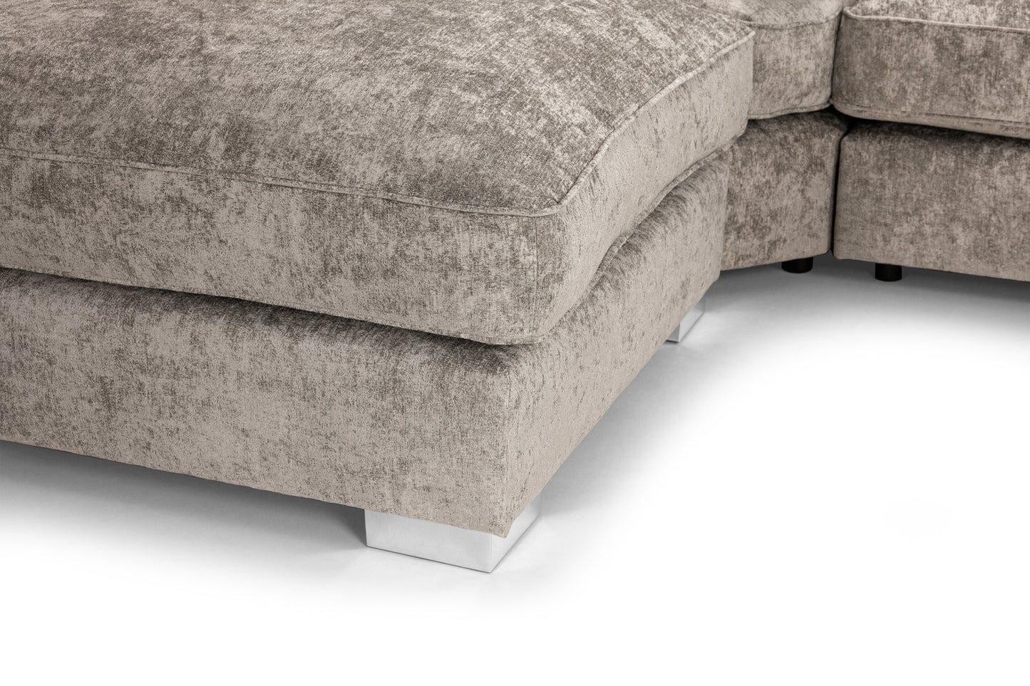 Bishop Scatterback U-Shape Corner Sofa In Truffle