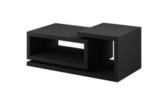 Bota Wooden Coffee Table 120cm in Matt Black - Furniture One Shop