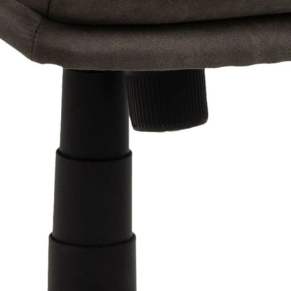 Brad Swivel Desk chair with Armrest in Black