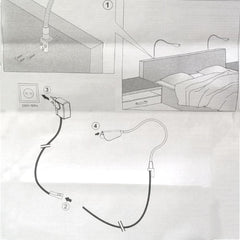 Cabinet Light Butterfly Reading lamp - Furniture One Shop