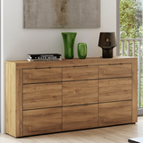 Camar Large 3 Drawer Sideboard In Oak Effect
