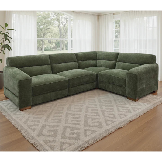 Chicago Universal Corner Sofa In Green