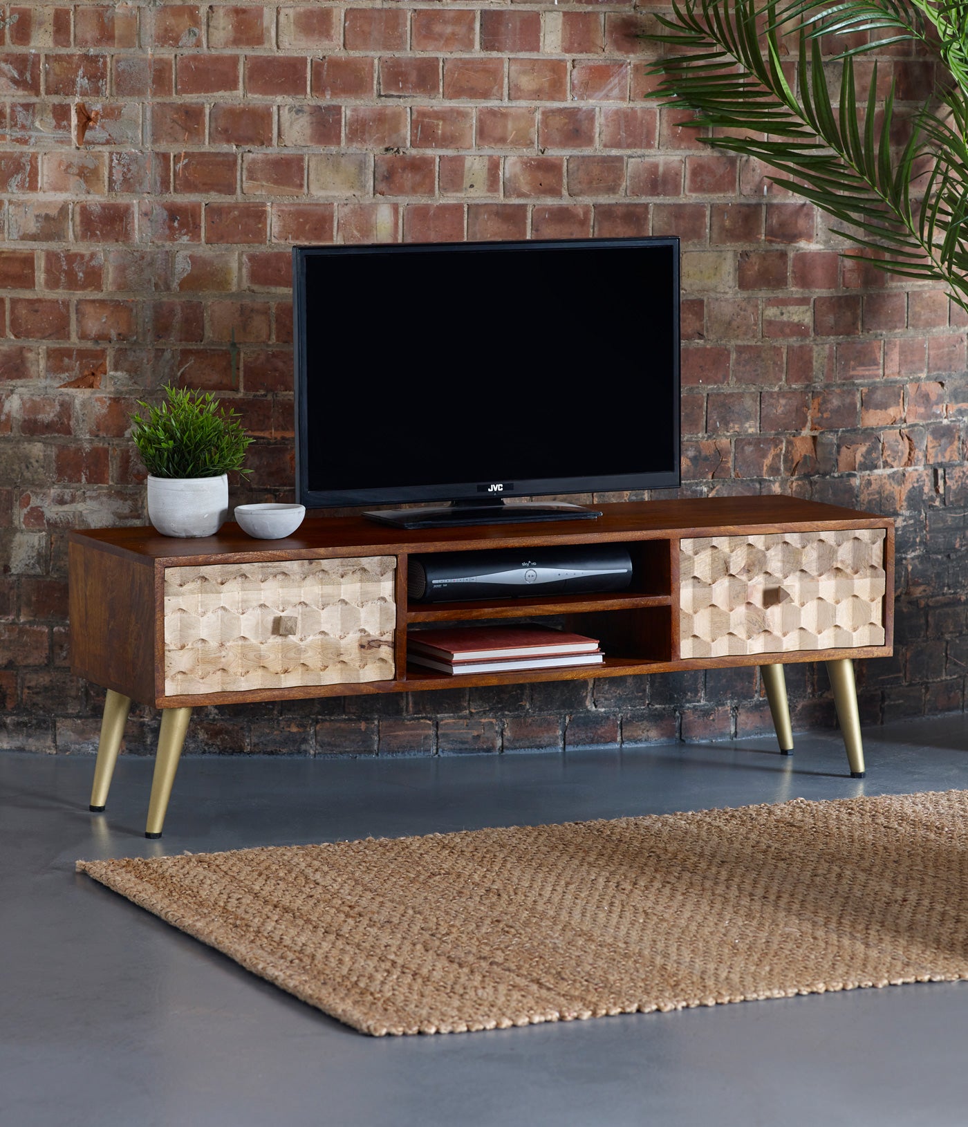 Edison Large Plasma TV Stand