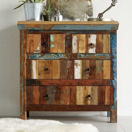 Coastal 4 Drawer Chest