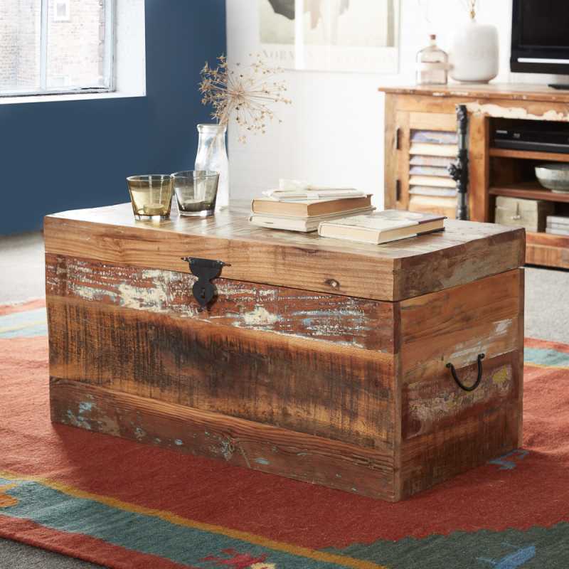 Coastal Trunk Box - Furniture One Shop
