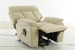Cornwall Rise and Recline Massage Chair In Beige
