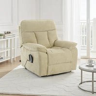 Cornwall Rise and Recline Massage Chair In Beige