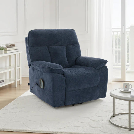 Cornwall Rise and Recline Massage Chair In Blue