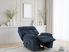Cornwall Rise and Recline Massage Chair In Blue