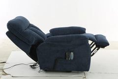 Cornwall Rise and Recline Massage Chair In Blue