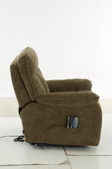 Cornwall Rise and Recline Massage Chair In Brown