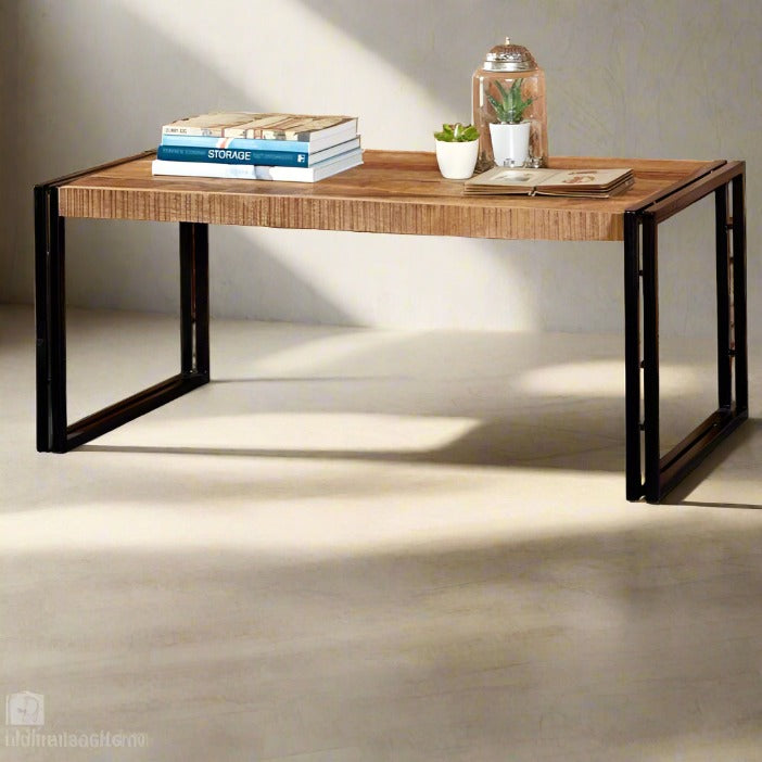 Cosmo Industrial Large Coffee Table