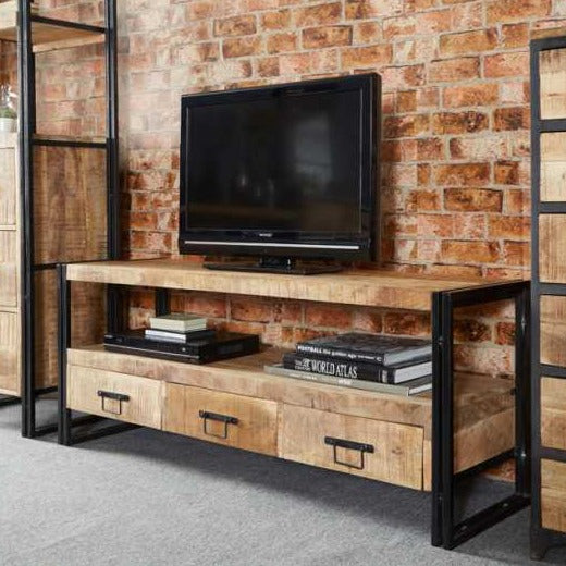 Cosmo Industrial Large TV Stand