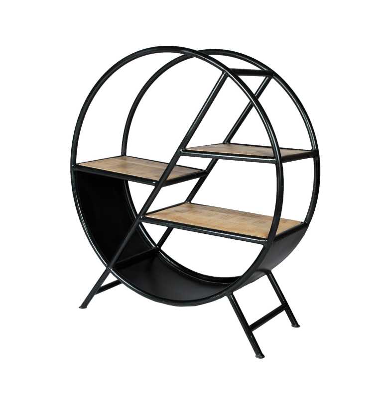Cosmo Round Bookcase