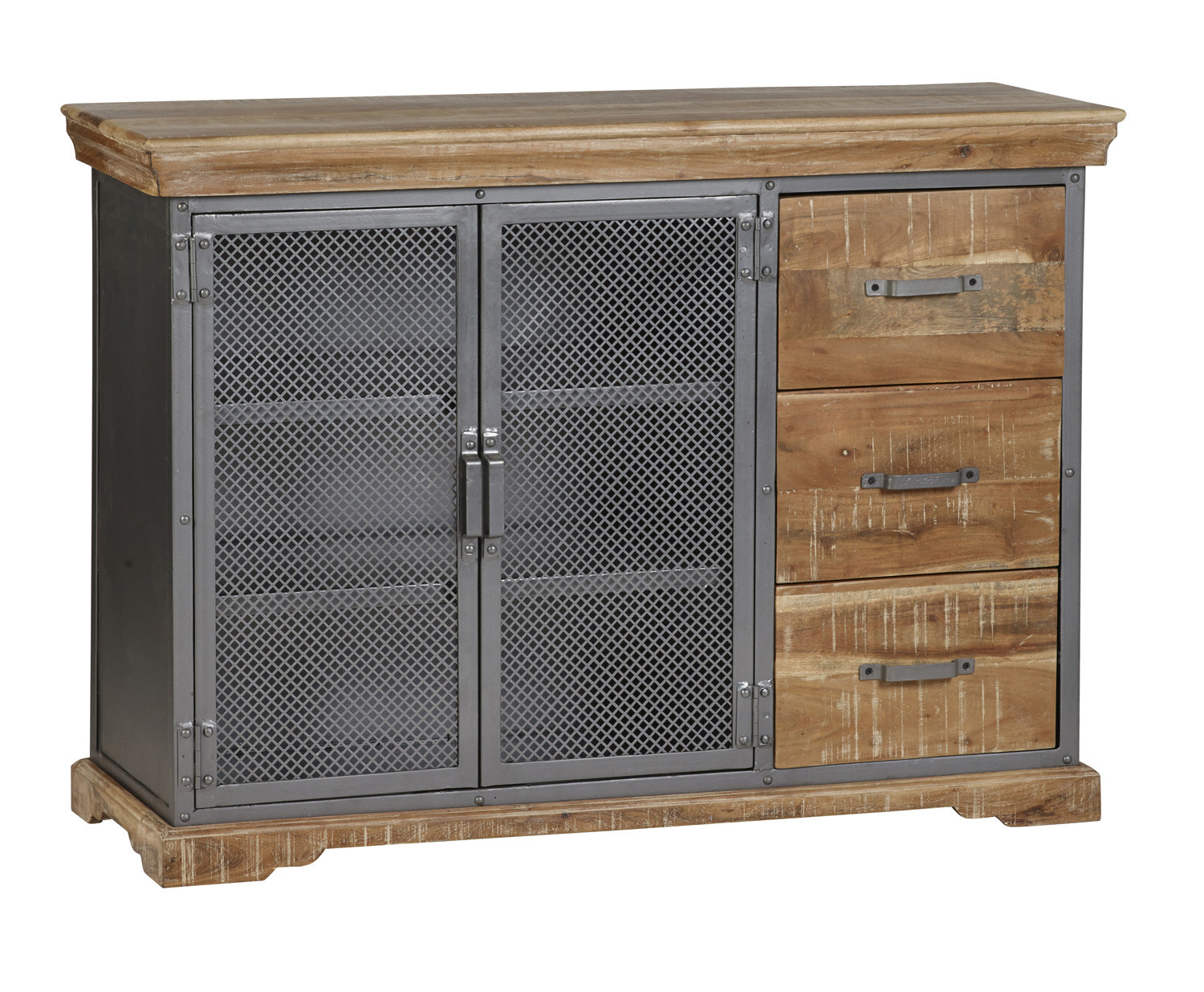 Metropolis Industrial Large Sideboard