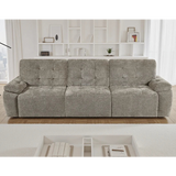 Dallas Electric Sofa Bed 3 Seater In Mushroom