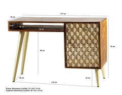 Edison Desk - Furniture One Shop