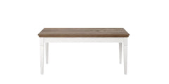 EvoraWooden Coffee Table Abisko Ash and Oak Lefkas - 110cm - Furniture One Shop