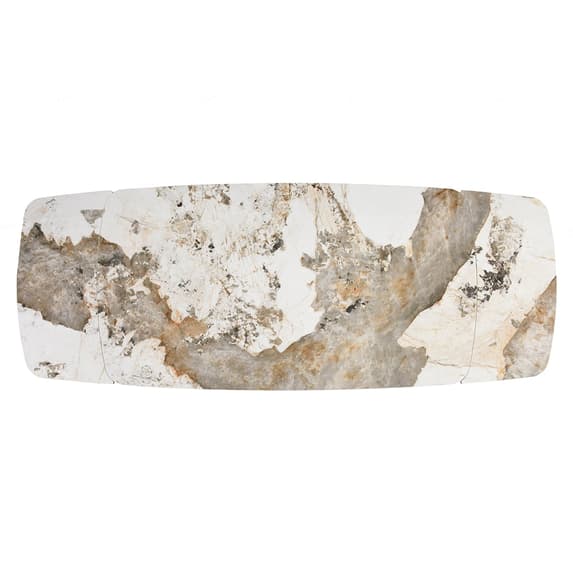 Feretti Italian Ceramic Extending Dining Table In Pandora