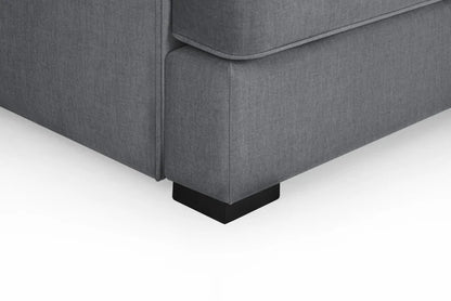 Funk Universal Corner Sofa In Grey Fabric