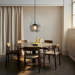 Mizan Glass Plated Pendant Light - Furniture One Shop