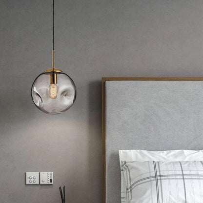 Serene Glass Plated Pendant Light