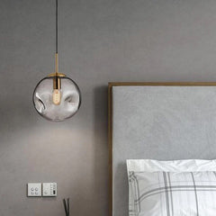 Serene Glass Plated Pendant Light