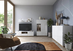 Futura Wooden Coffee Table 115cm in White Gloss