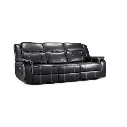 3-Seater Recliner Sofa with Bluetooth Speakers and USB Ports
