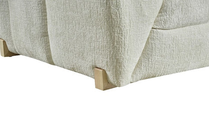 Genoa Left Hand L-Shape Corner Sofa In Beige Fabric