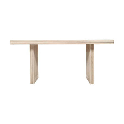 Hudson Carved Mango Wood Dining Table 6 Seater