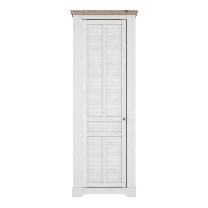 Illopa Hallway Wardrobe in Oak Nelson/Snowy Oak