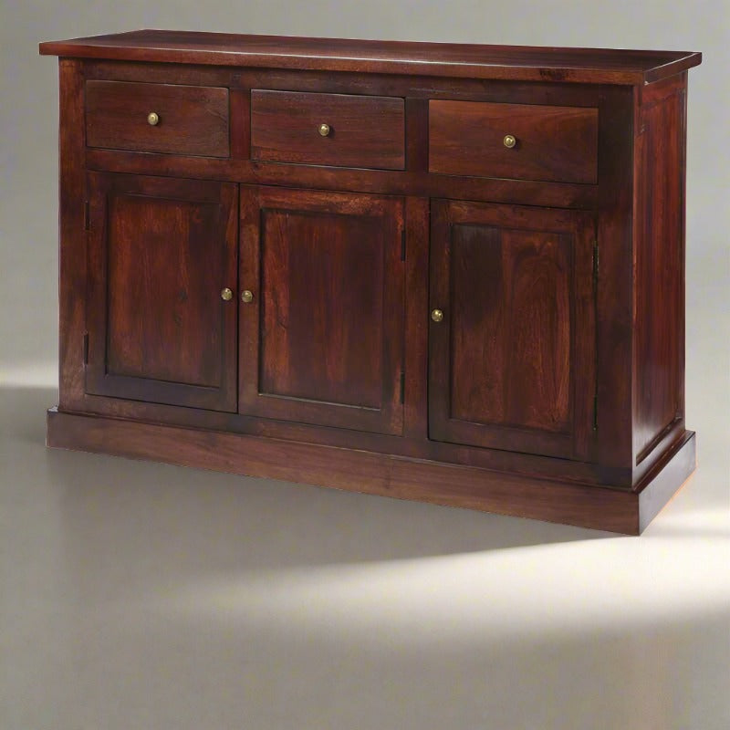 Jaipur Dark Mango Large Sideboard - Furniture One Shop