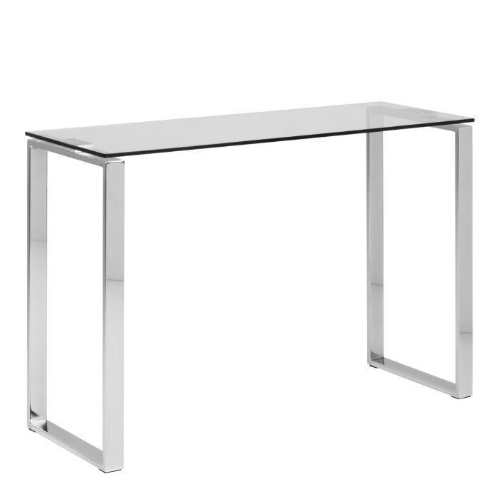 Katrine Console Table with Glass Top