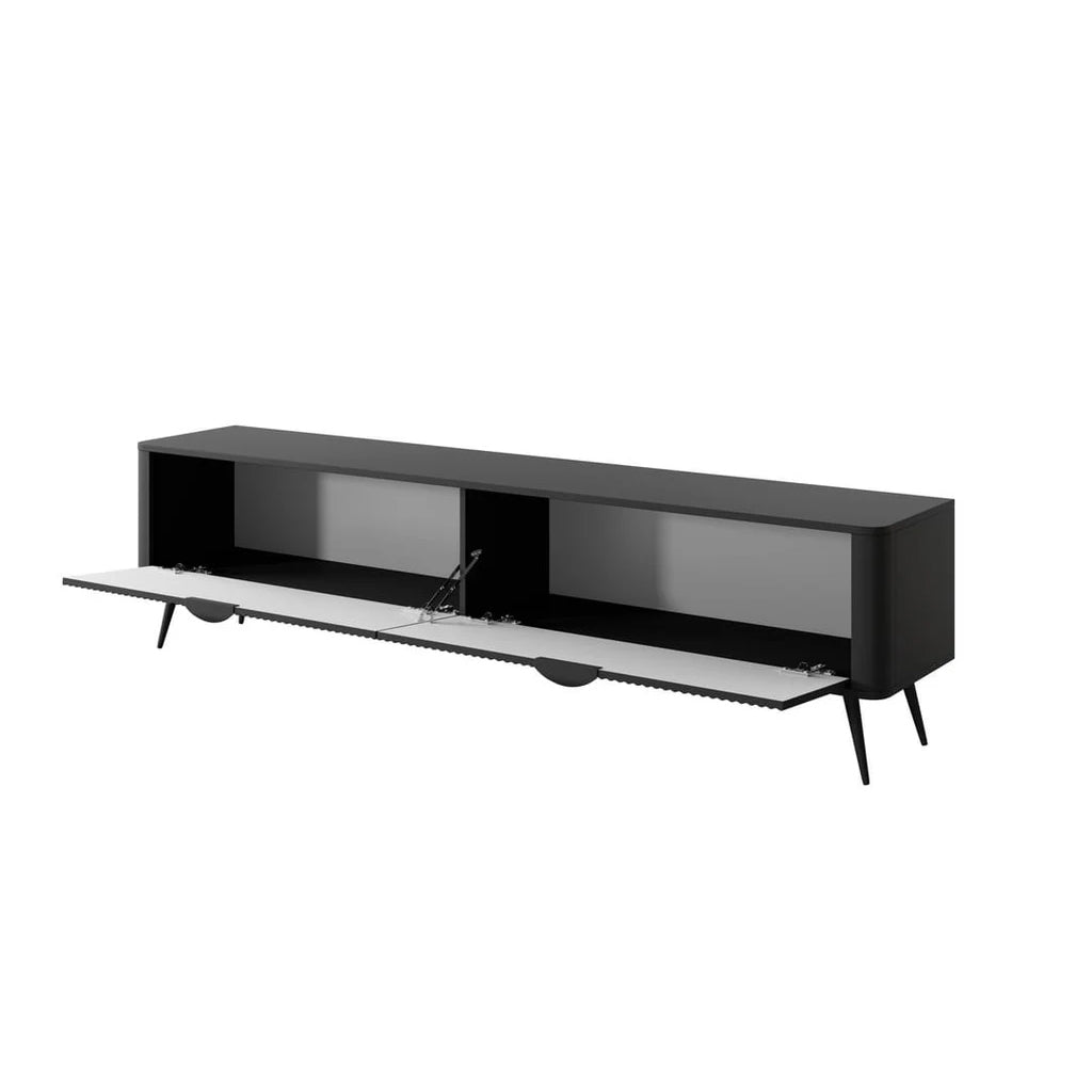 Lante Wooden TV Stand 200cm in Black
